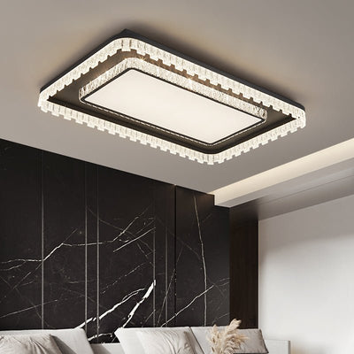 Nythee Modern Minimalist Luxury Crystal Ceiling Light