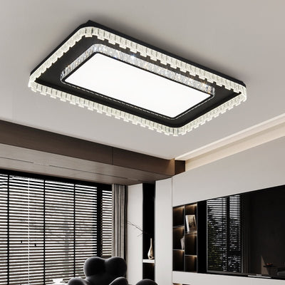 Nythee Modern Minimalist Luxury Crystal Ceiling Light