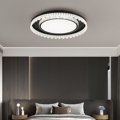 Nythee Modern Minimalist Luxury Crystal Ceiling Light