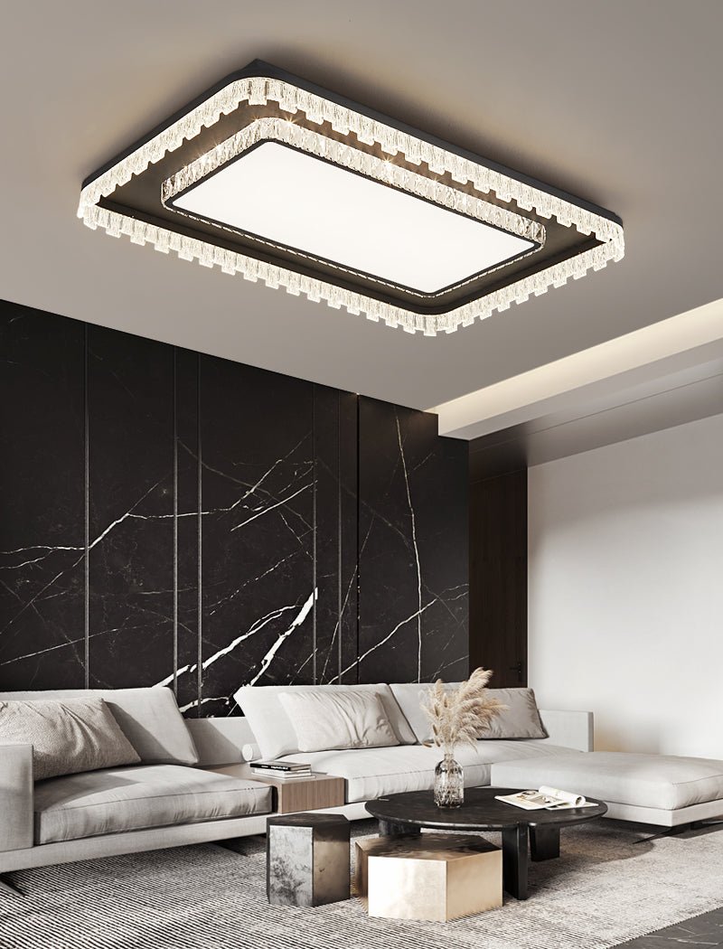 Nythee Modern Minimalist Luxury Crystal Ceiling Light