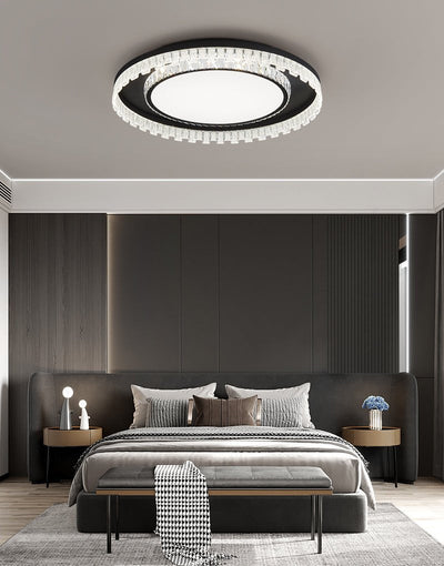 Nythee Modern Minimalist Luxury Crystal Ceiling Light