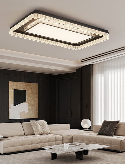 Nythee Modern Minimalist Luxury Crystal Ceiling Light