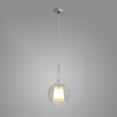 Lioranira Pendant Lamp Smoked Glass Round