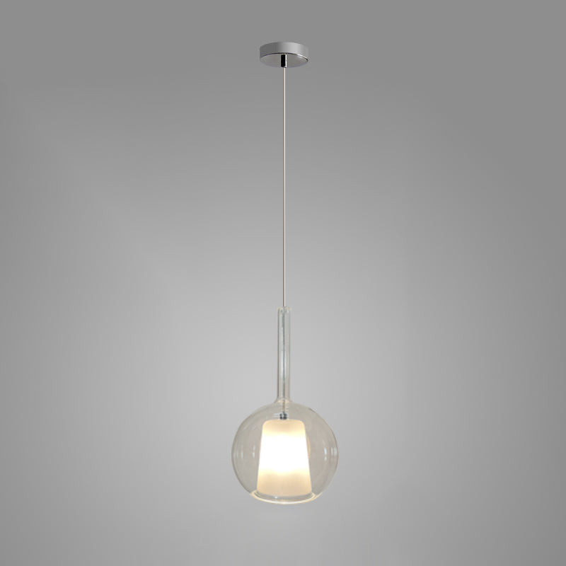 Lioranira Pendant Lamp Smoked Glass Round