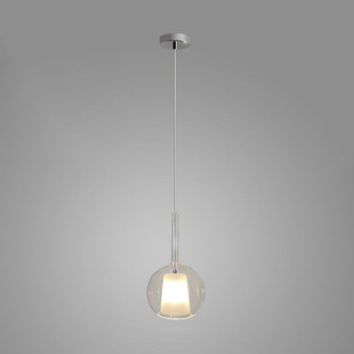 Lioranira Pendant Lamp Smoked Glass Round