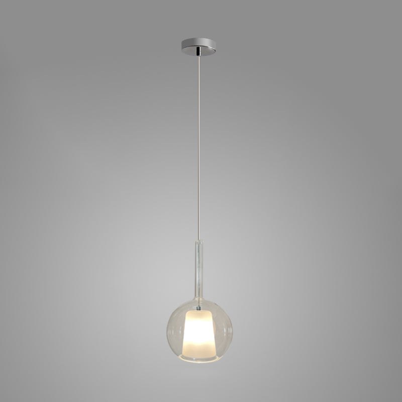 Lioranira Pendant Lamp Smoked Glass Round