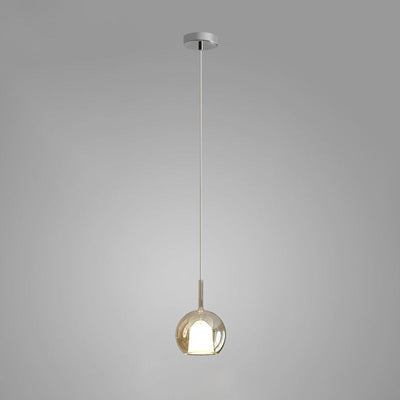 Lioranira Pendant Lamp Smoked Glass Round
