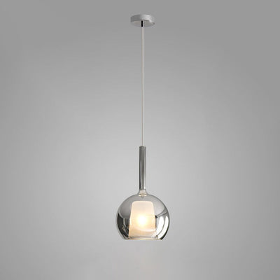Lioranira Pendant Lamp Smoked Glass Round