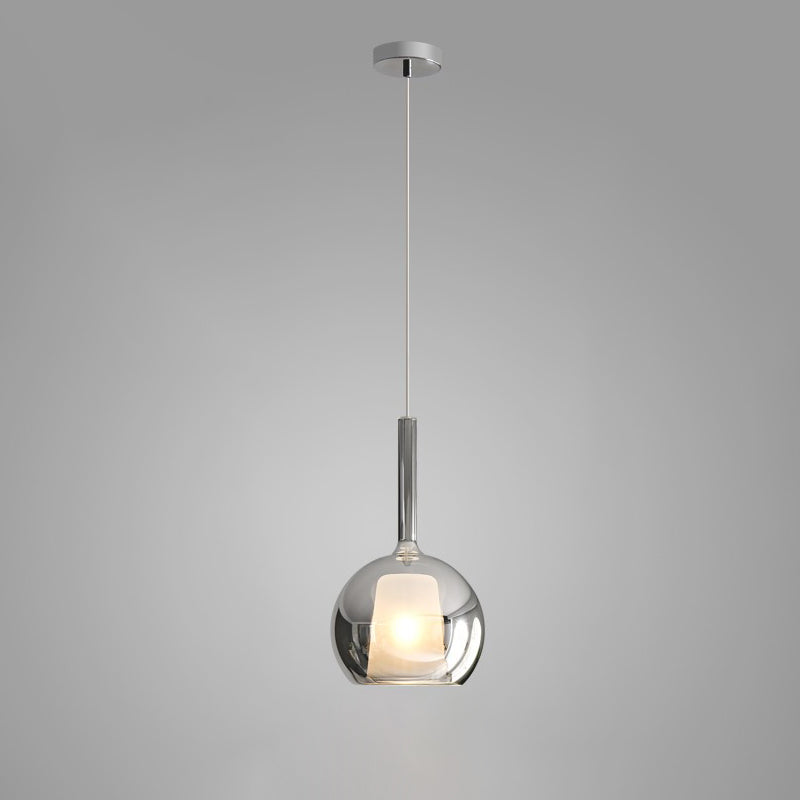 Lioranira Pendant Lamp Smoked Glass Round