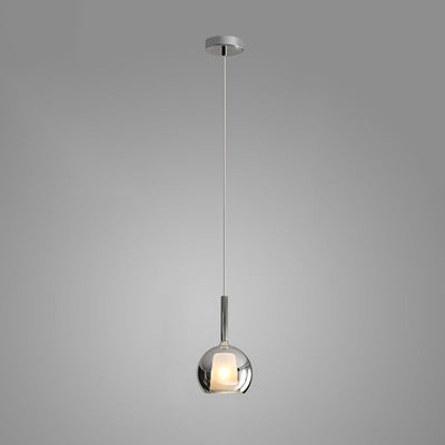 Lioranira Pendant Lamp Smoked Glass Round