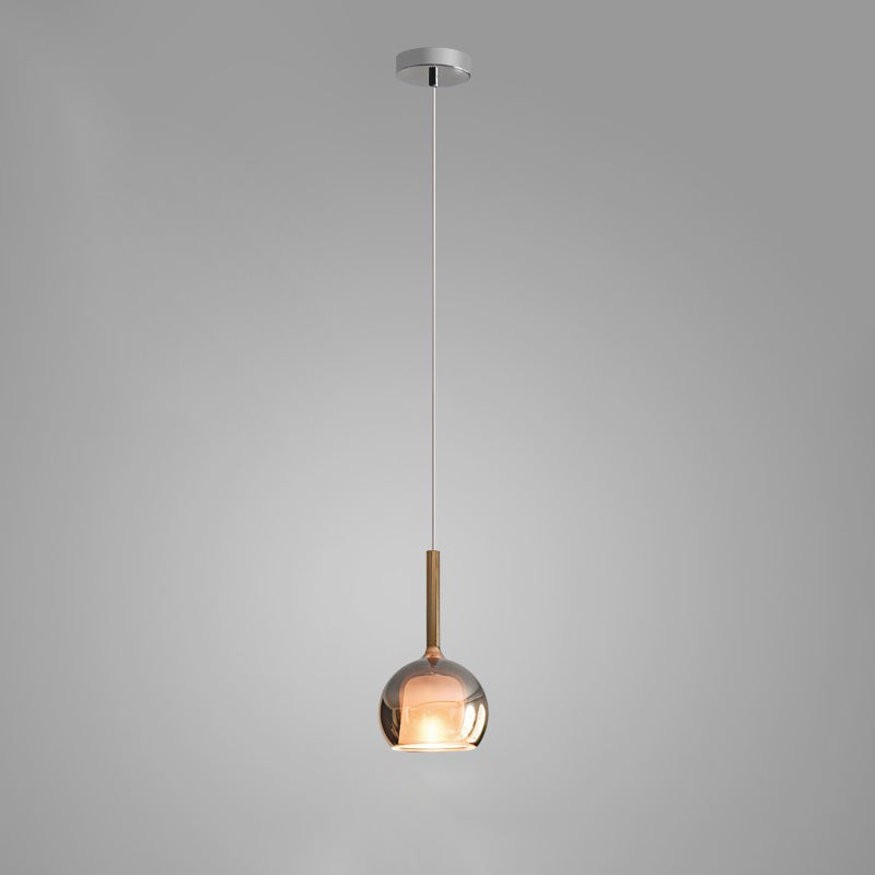 Lioranira Pendant Lamp Smoked Glass Round