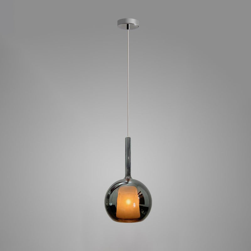 Lioranira Pendant Lamp Smoked Glass Round