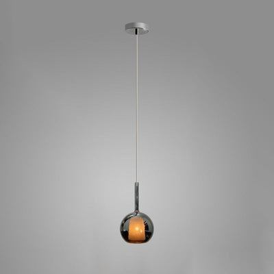 Lioranira Pendant Lamp Smoked Glass Round