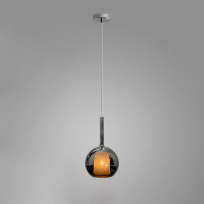 Lioranira Pendant Lamp Smoked Glass Round