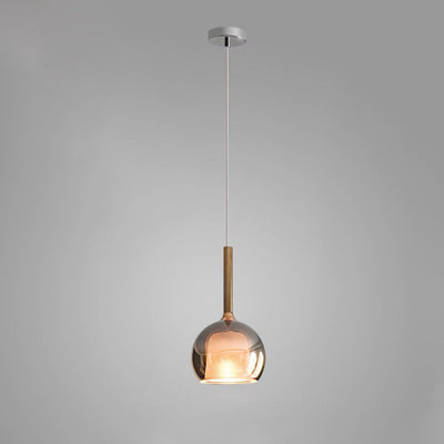 Lioranira Pendant Lamp Smoked Glass Round