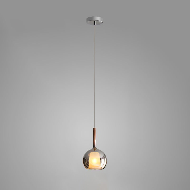 Lioranira Pendant Lamp Smoked Glass Round