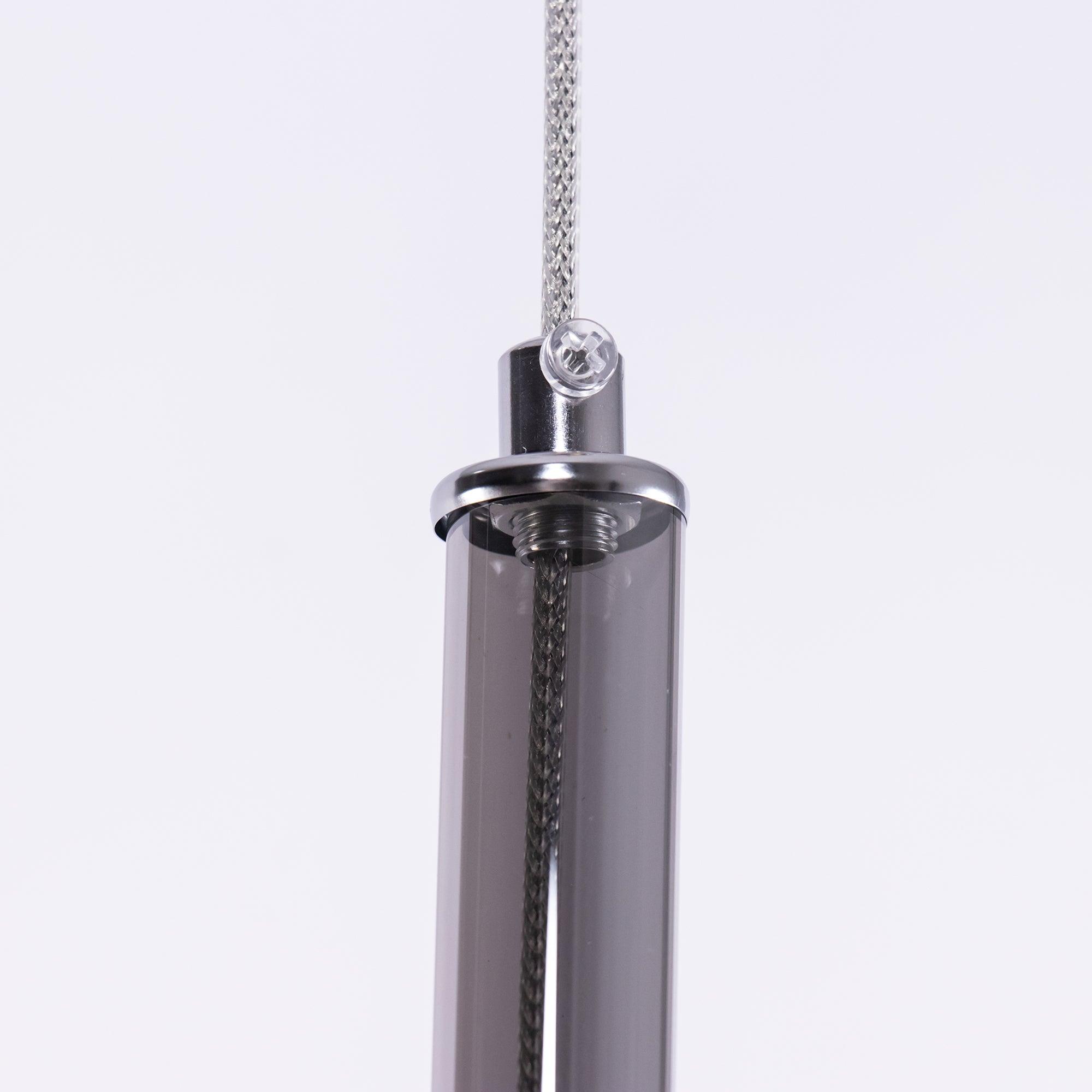 Lioranira Pendant Lamp Smoked Glass Round