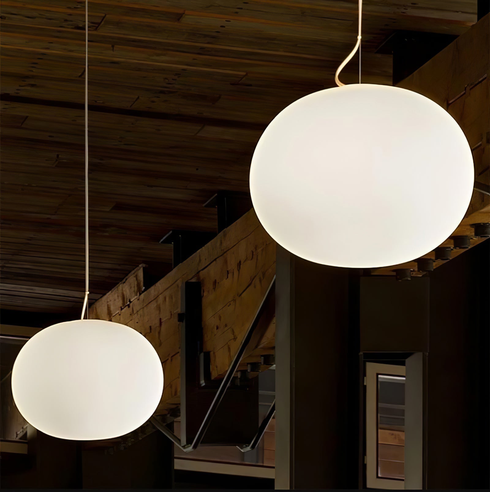 Qersy Modern Glass Pendant Lamp