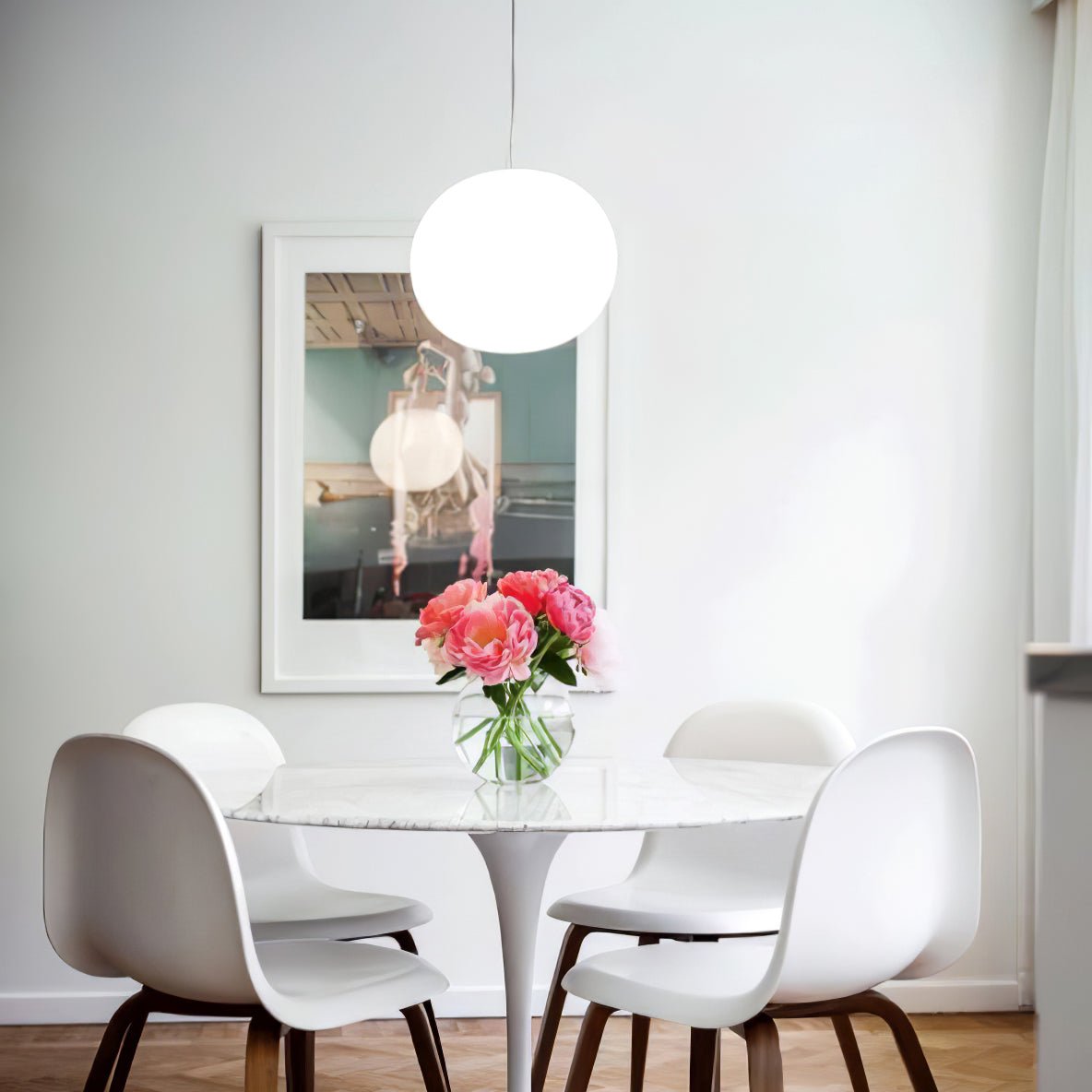 Qersy Modern Glass Pendant Lamp