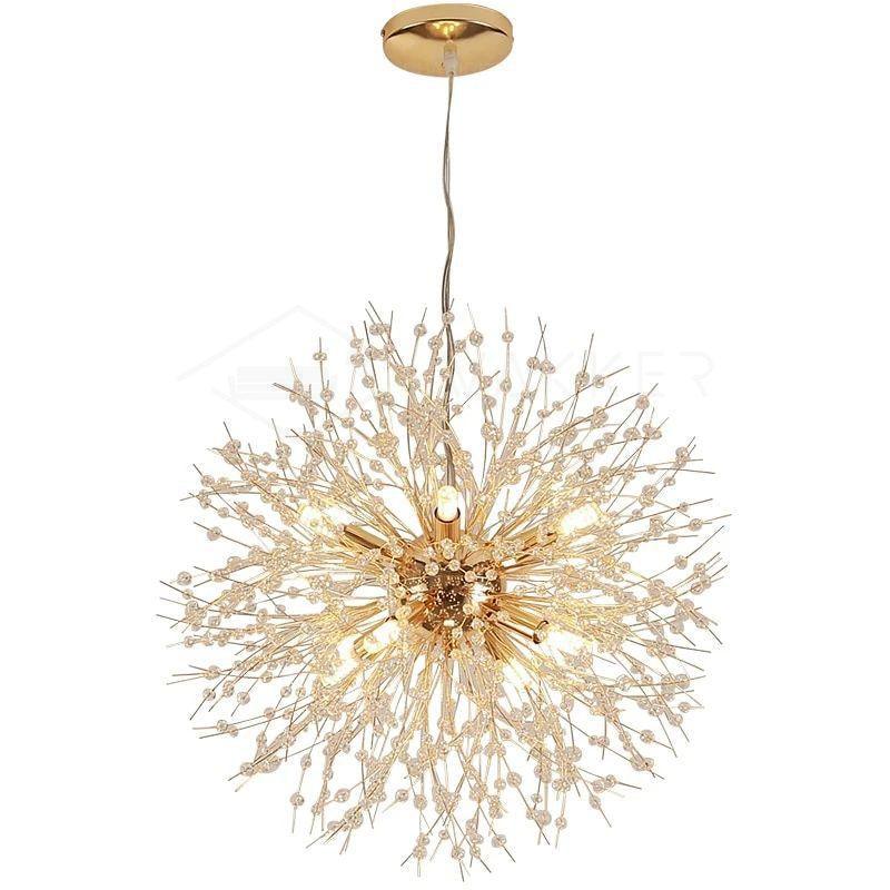 Haze Chandelier Crystal Dandelion with Crystals