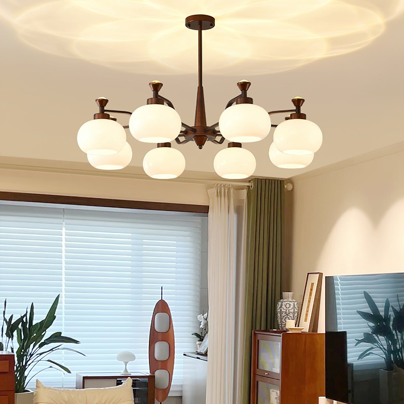 Rivaliel Chandelier Globe Spotlight
