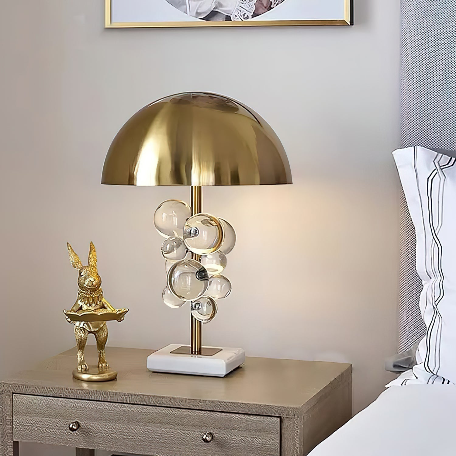 Petoeria Modern Marble Table Lamp