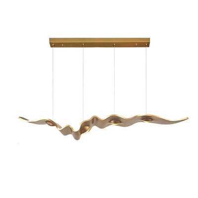 Raelis Gold Ribbon Chandelier