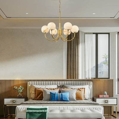 Chandelier  Alabaster Luxury