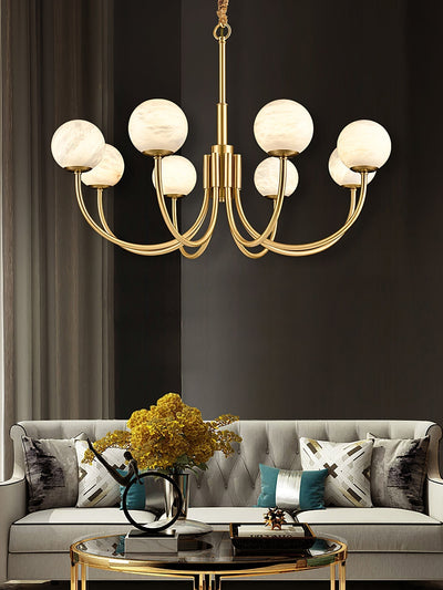 Chandelier  Alabaster Luxury