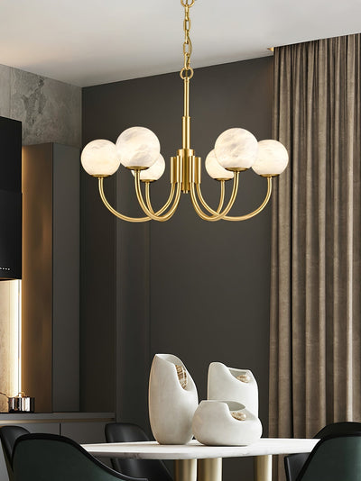 Chandelier  Alabaster Luxury