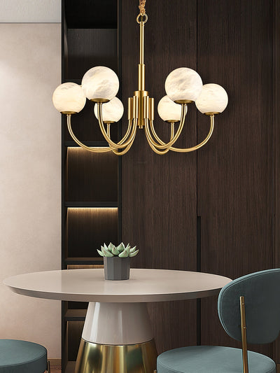 Chandelier  Alabaster Luxury