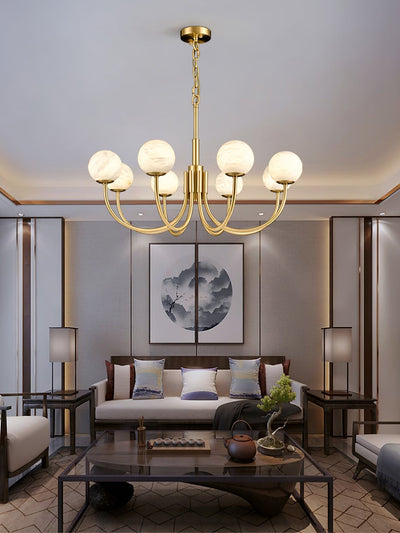 Chandelier  Alabaster Luxury
