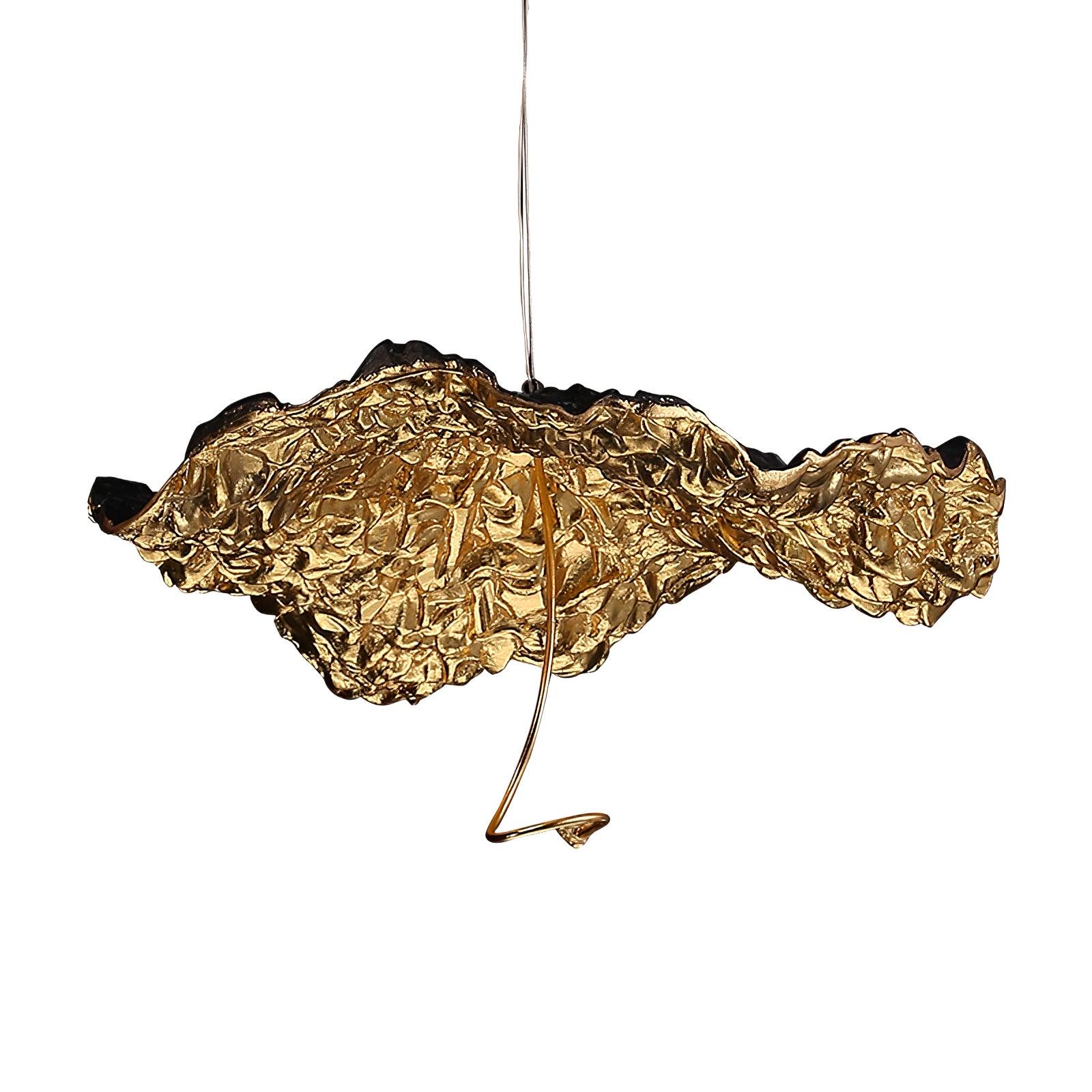 Aureate Cloud Brass Cluster Chandelier