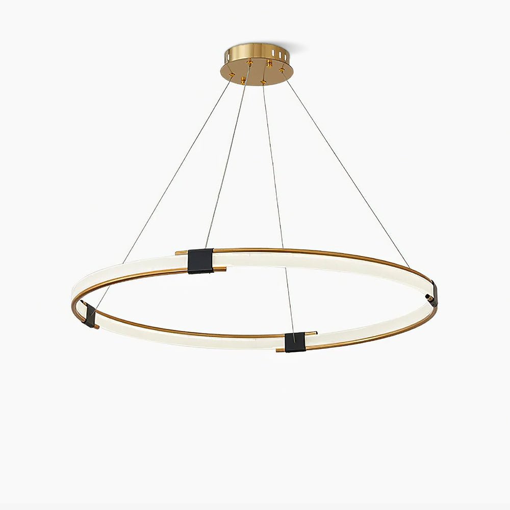 Lavi Chandelier Gold Ring LED Halo Modern