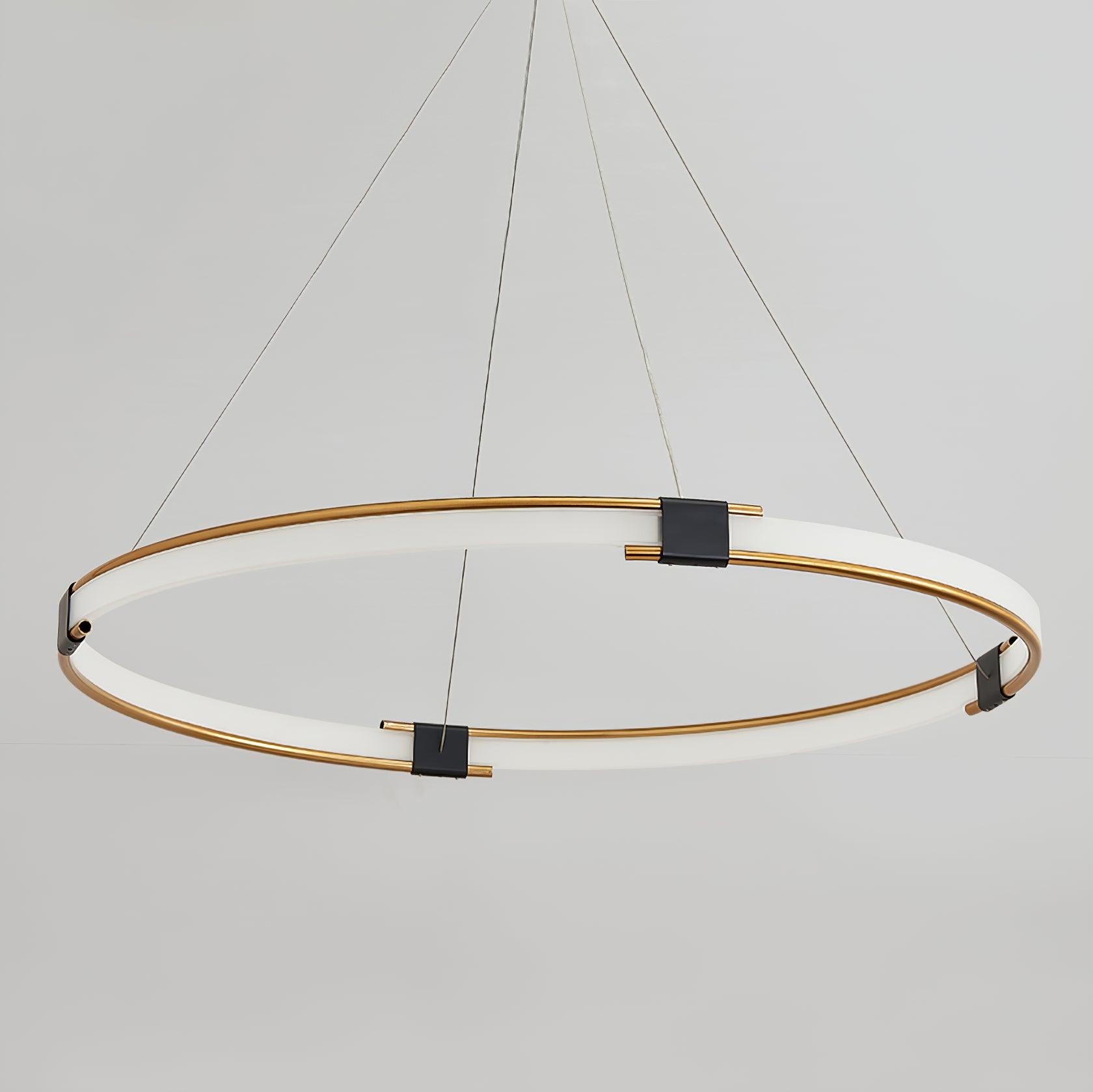 Lavi Chandelier Gold Ring LED Halo Modern