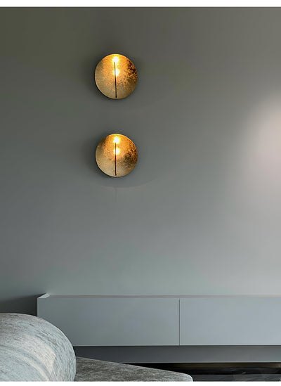 Noctarion Golden Aura Wall Light