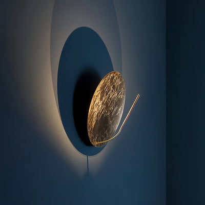 Noctarion Golden Aura Wall Light