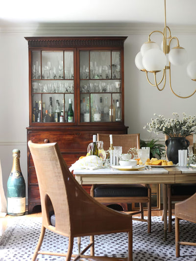 Auruaria Chandelier Brass Globe Cluster Curved Arm