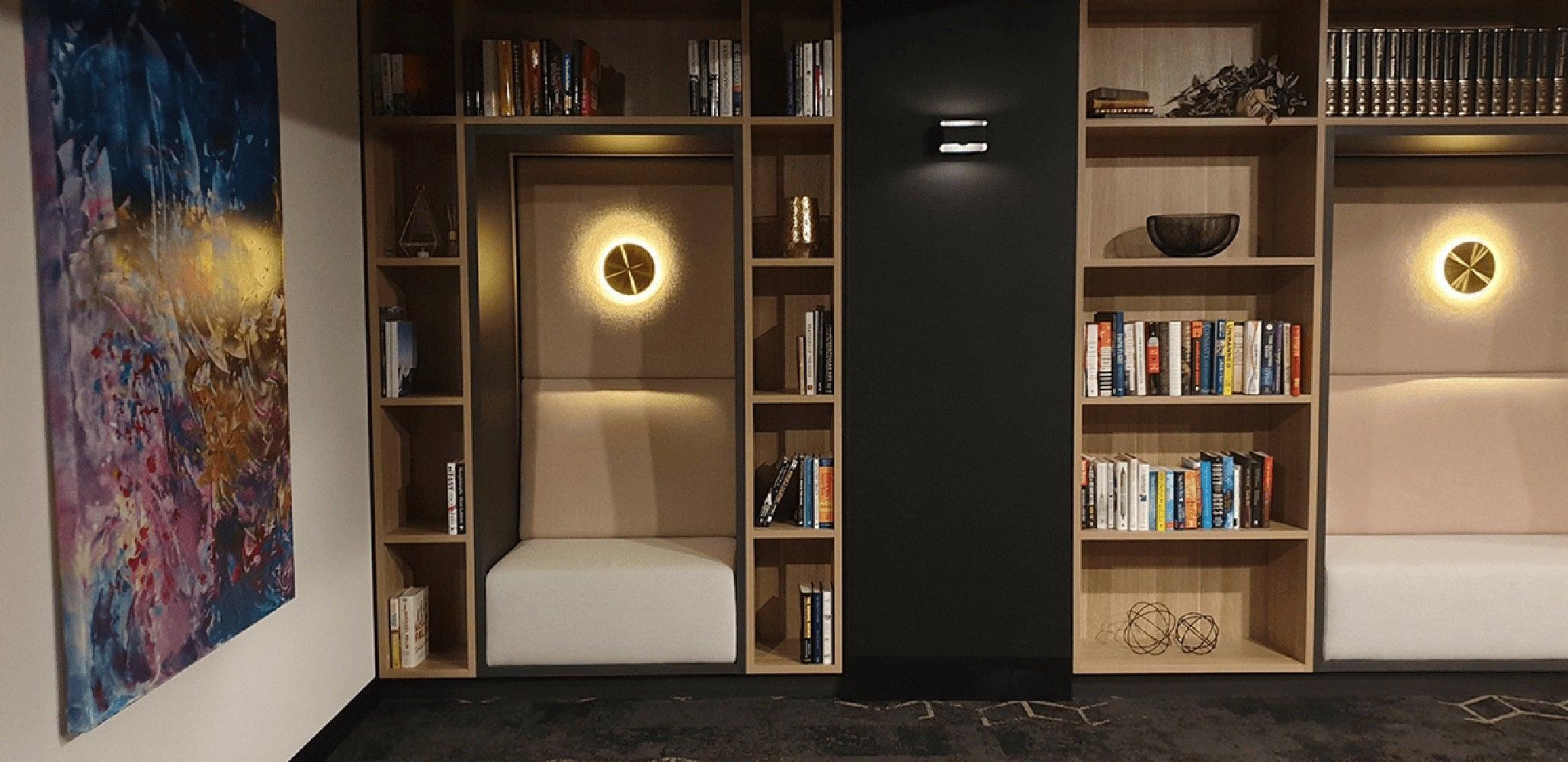 Phelan Brass Minimalist Wall Lamp