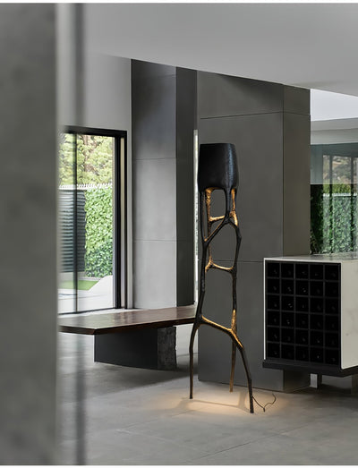 Caelith Gothic Sculpture Floor Lamp