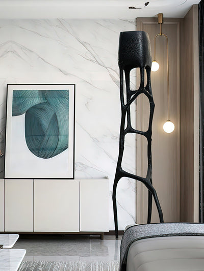 Caelith Gothic Sculpture Floor Lamp