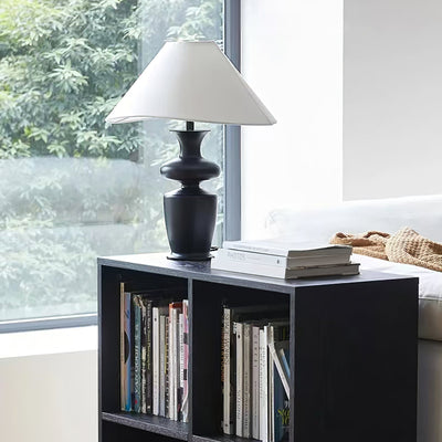 Arius Vintage Wood Table Lamp