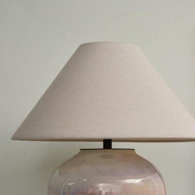 Gradient Hued Ceramic Jar Table Lamp