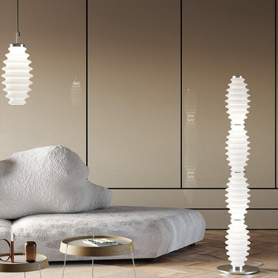 Celerine Glass Modern Floor Lamp