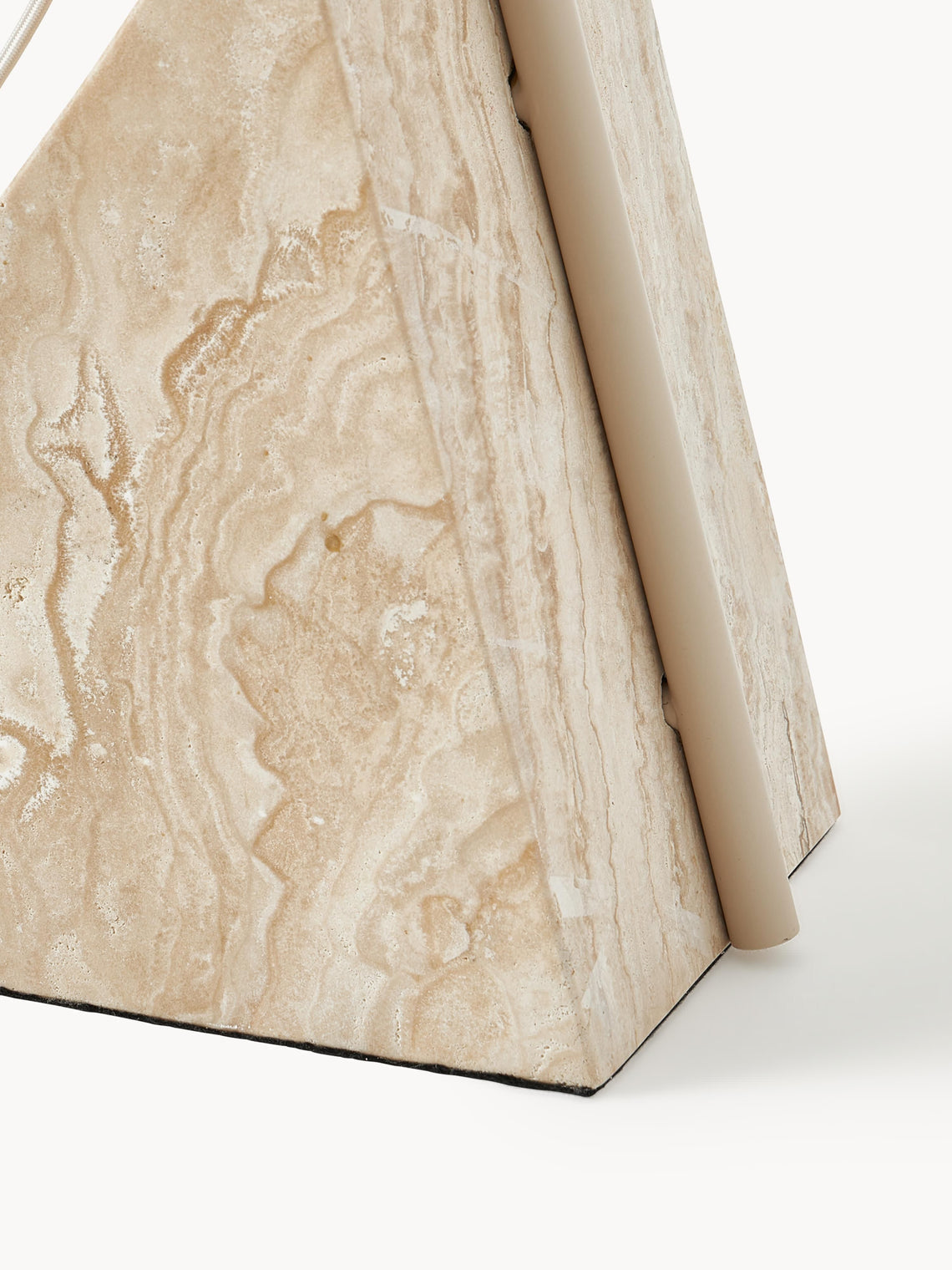Valorielle Travertine Floor Lamp