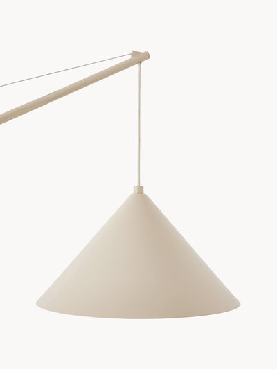 Valorielle Travertine Floor Lamp