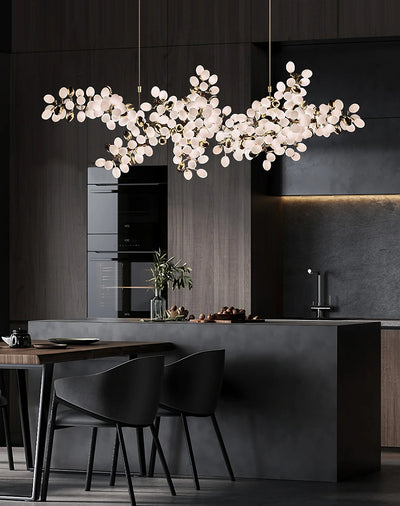 Aldo Elegant Droplet Glass Chandelier