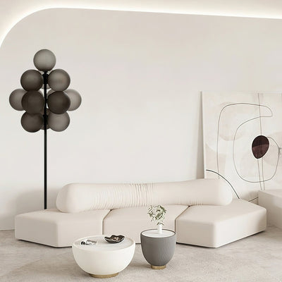 Nyrain Glass Artistic Floor Lamp
