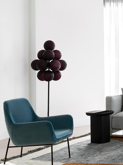 Nyrain Glass Artistic Floor Lamp