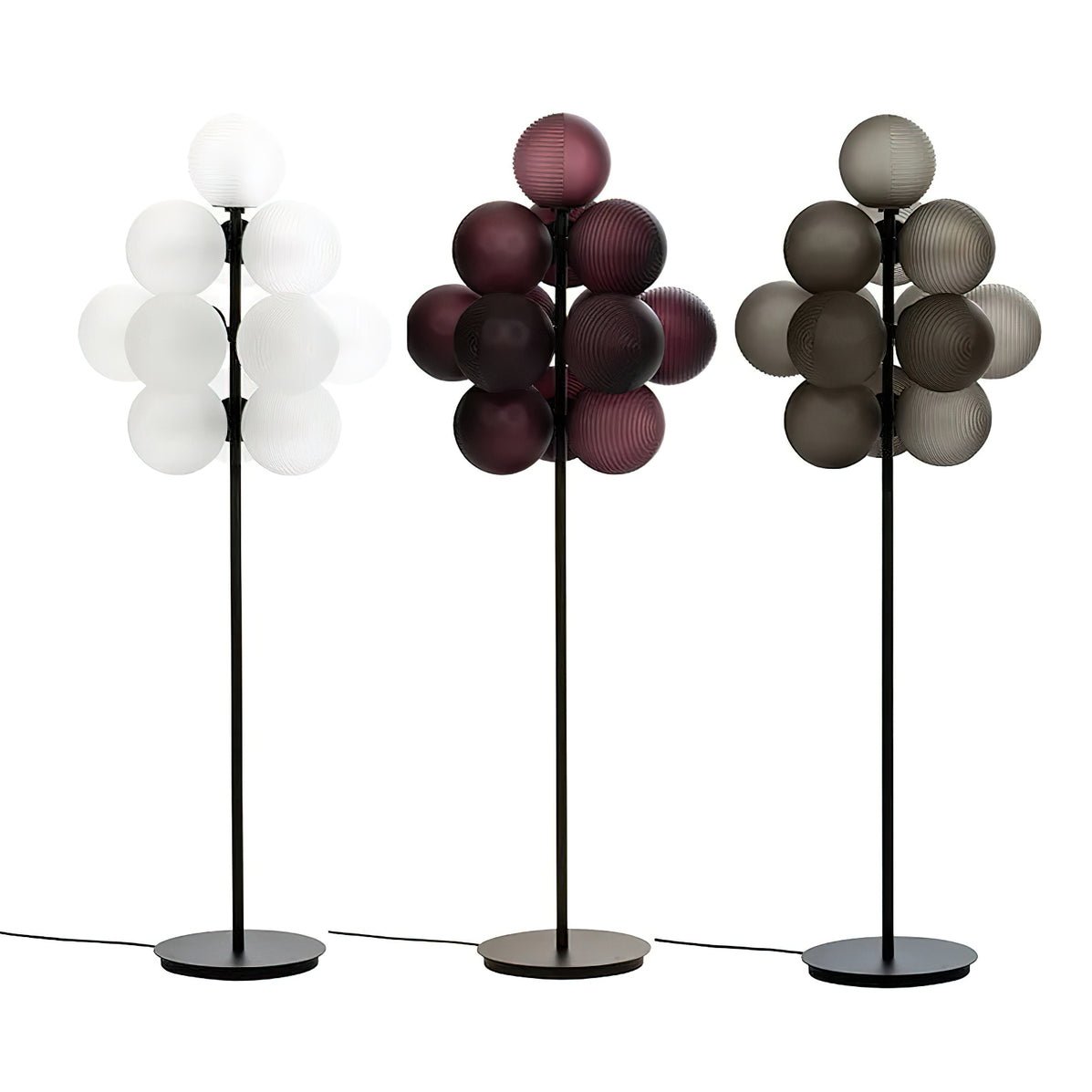 Nyrain Glass Artistic Floor Lamp